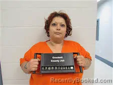 Mugshot of Dolores Eudelia Gutierrez booked in Crockett County, Texas on September 20, 2026