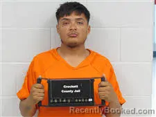 Mugshot of David Rodriguez booked in Crockett County, Texas on September 22, 2026