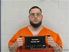 Mugshot of Clayton Avery Ainsworth booked in Crockett County, Texas on September 27, 2026