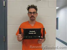 Mugshot of Jace Aaron Robinson booked in Crockett County, Texas on October 13, 2026