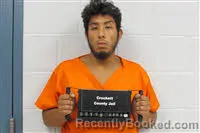 Mugshot of Jorge Antonio Barrera booked in Crockett County, Texas on October 14, 2026