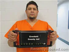 Mugshot of Jonathan Lee Munoz booked in Crockett County, Texas on October 20, 2026