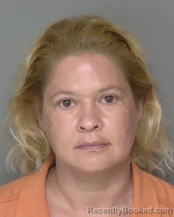 Mugshot of ASHLEY NICOLE SALAZAR booked in Highlands County, Florida on May 14, 2026