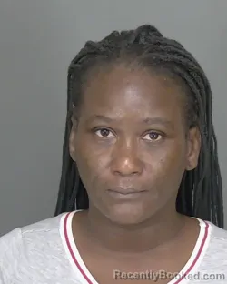 Mugshot of Crystal Lashawn Douglas booked in Highlands County, Florida on August 25, 2026