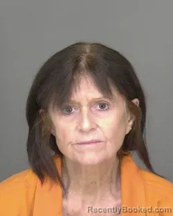 Mugshot of Barbara Adams Hart booked in Highlands County, Florida on October 12, 2026