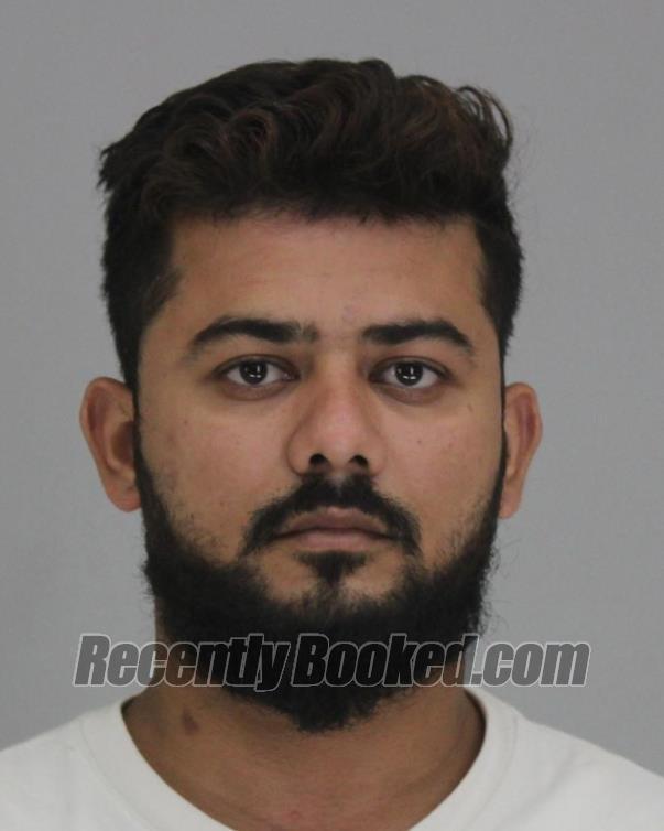 Booking photo from Dallas County, Texas