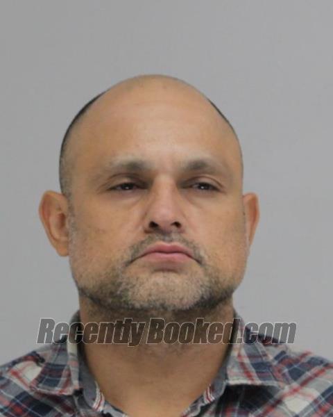 Booking photo from Dallas County, Texas