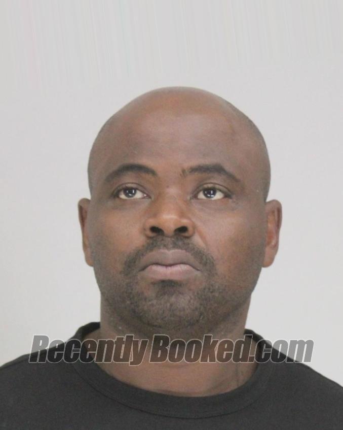 Booking photo from Dallas County, Texas