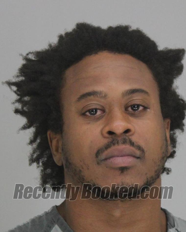 Booking photo from Dallas County, Texas