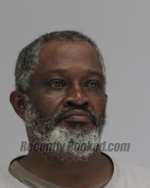 Booking photo from Dallas County, Texas