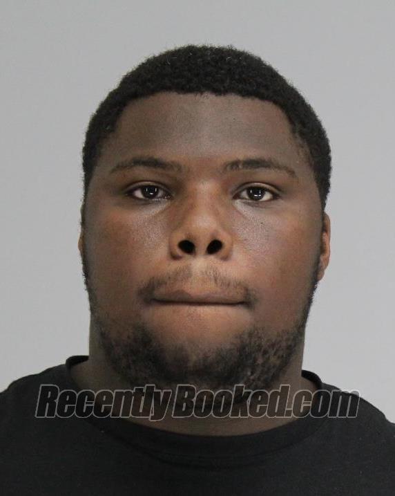 Booking photo from Dallas County, Texas