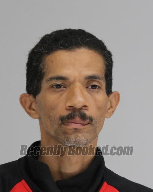 Booking photo from Dallas County, Texas