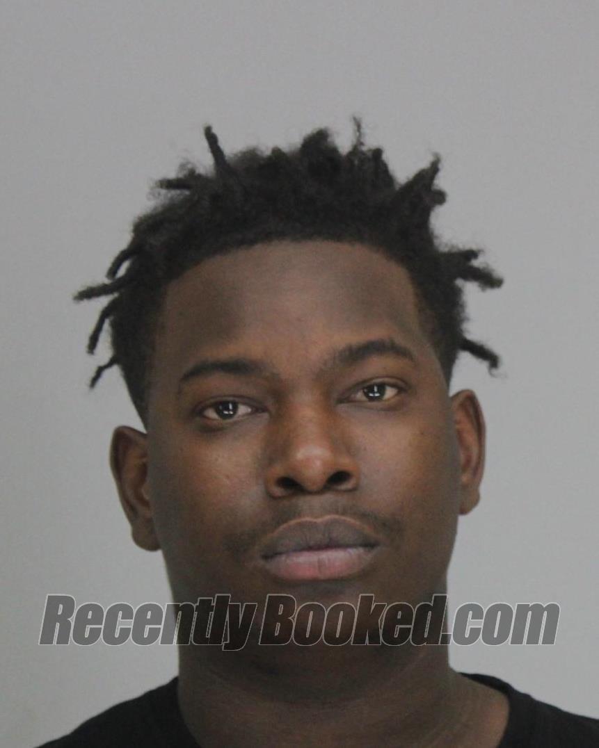 Booking photo from Dallas County, Texas