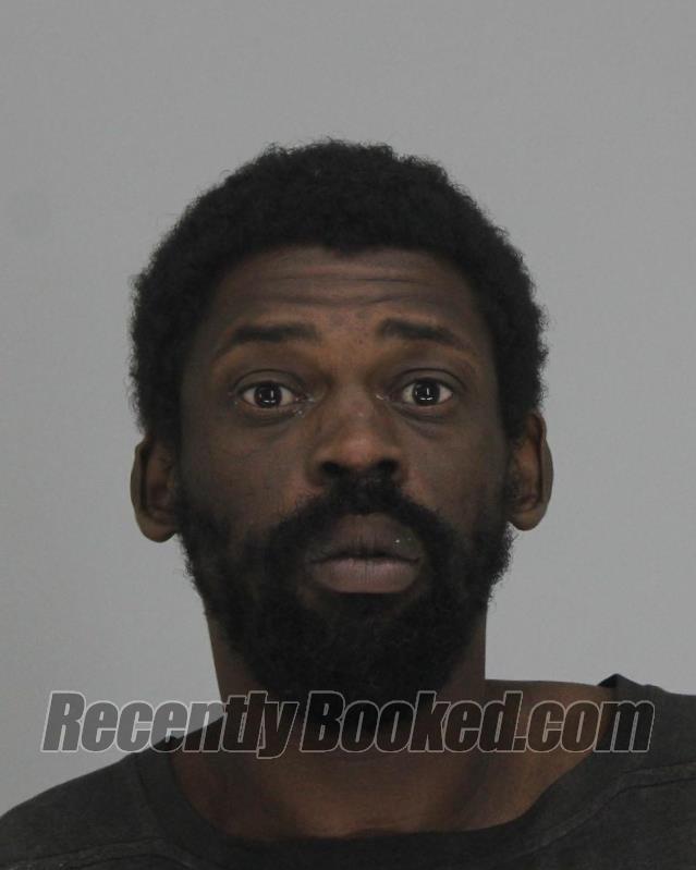 Booking photo from Dallas County, Texas