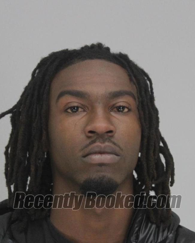 Booking photo from Dallas County, Texas