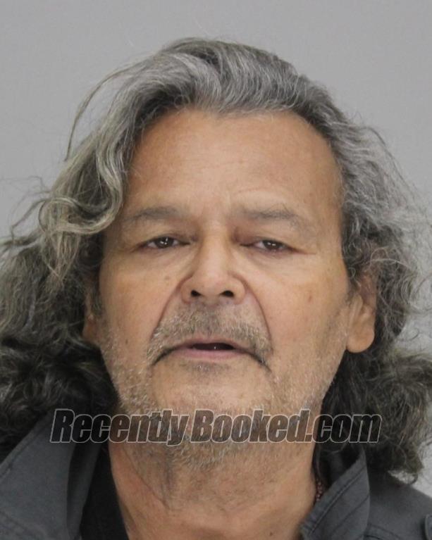 Booking photo from Dallas County, Texas