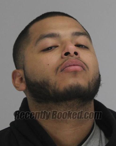 Booking photo from Dallas County, Texas