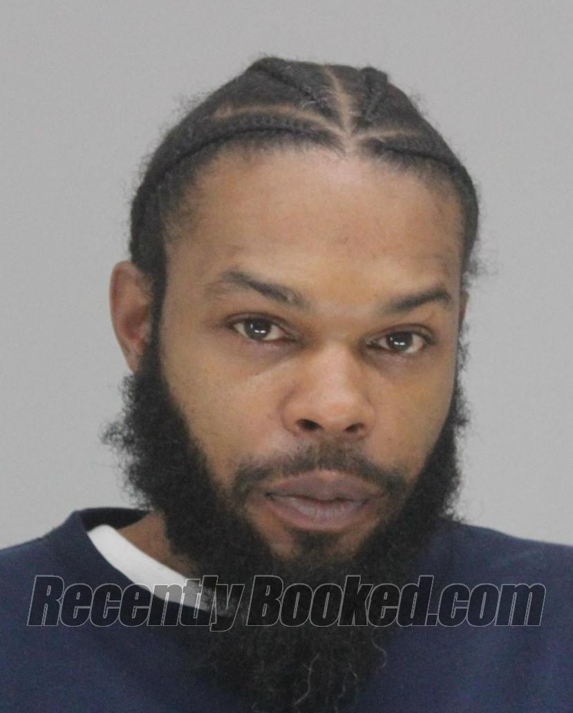 Booking photo from Dallas County, Texas