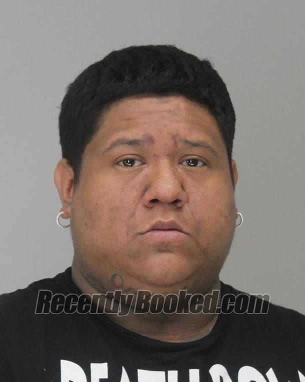 Booking photo from Dallas County, Texas