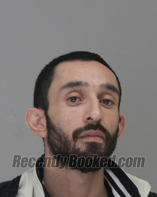 Booking photo from Dallas County, Texas