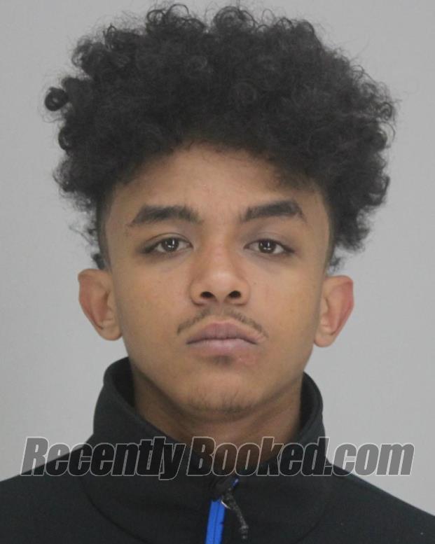 Booking photo from Dallas County, Texas