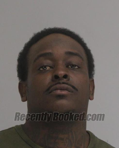 Booking photo from Dallas County, Texas