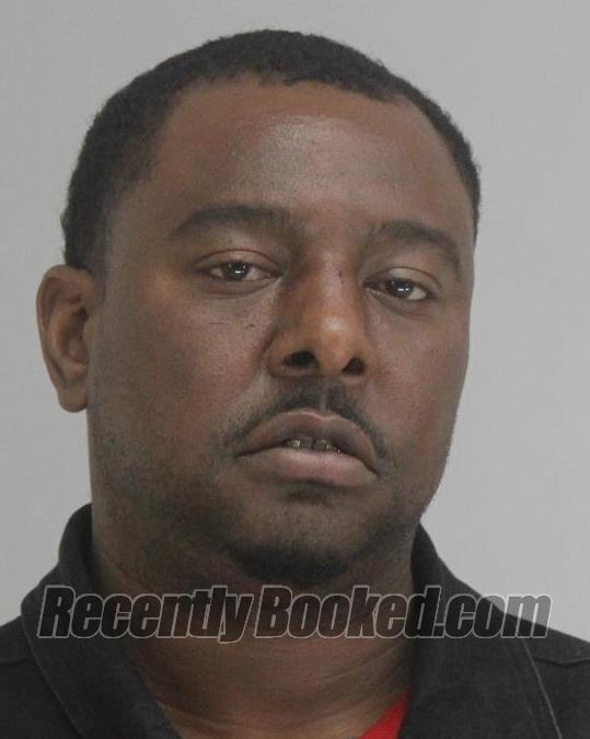 Booking photo from Dallas County, Texas