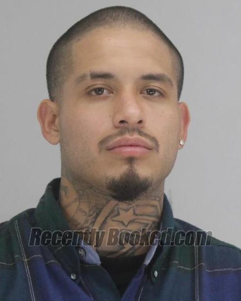 Booking photo from Dallas County, Texas