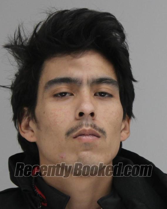 Booking photo from Dallas County, Texas