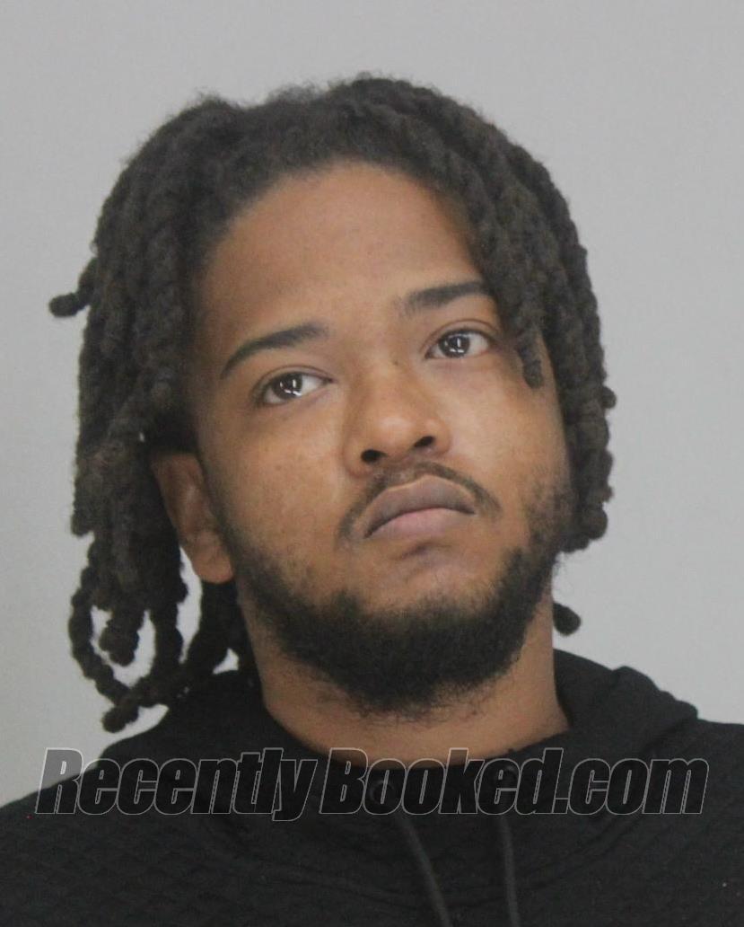 Booking photo from Dallas County, Texas