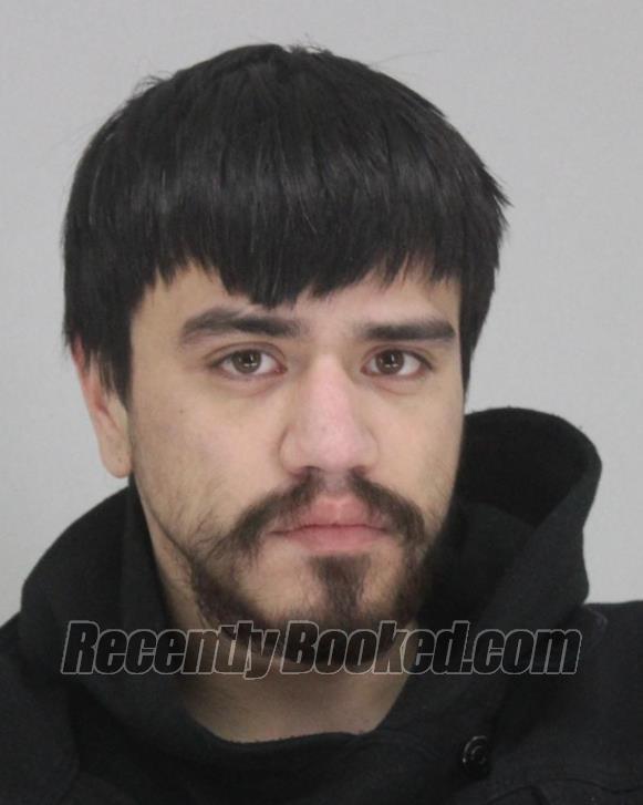 Booking photo from Dallas County, Texas