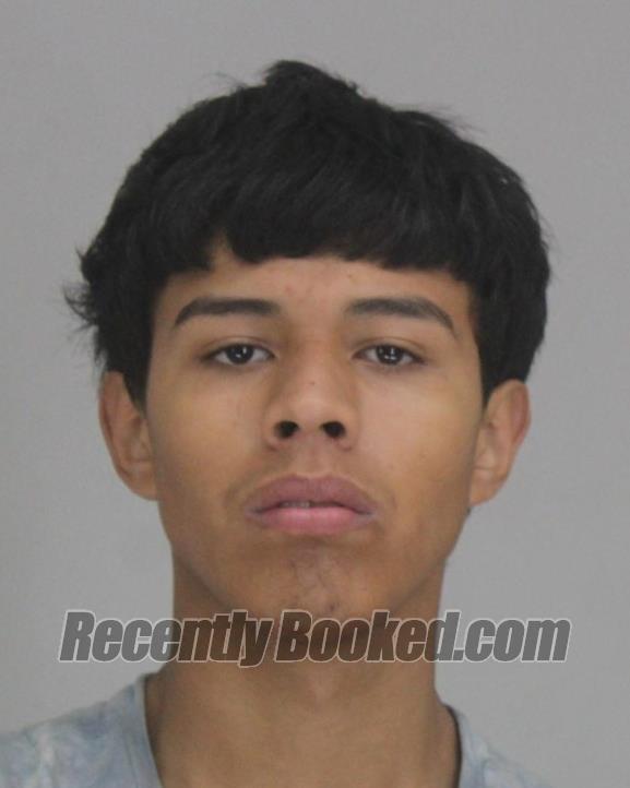 Booking photo from Dallas County, Texas