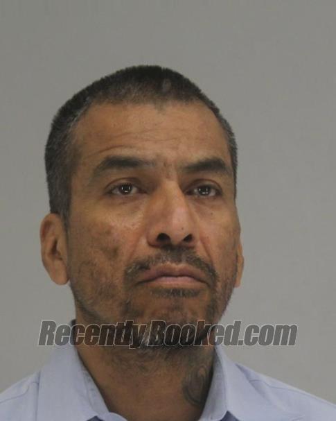 Booking photo from Dallas County, Texas