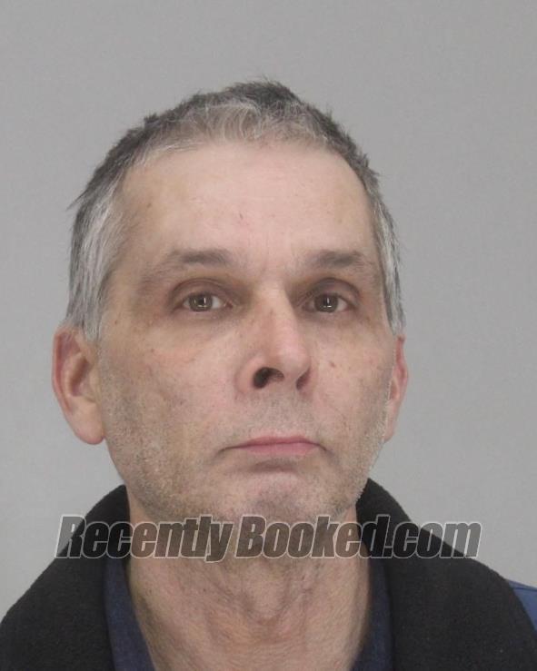 Booking photo from Dallas County, Texas