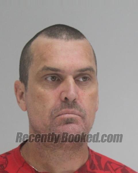 Booking photo from Dallas County, Texas