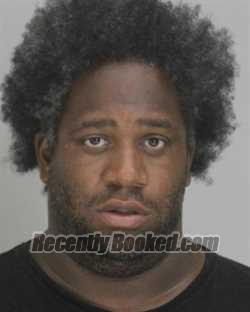 Booking photo from Dallas County, Texas