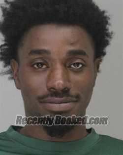 Booking photo from Dallas County, Texas