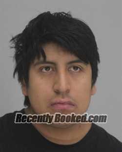 Booking photo from Dallas County, Texas