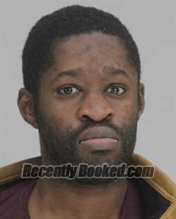 Booking photo from Dallas County, Texas