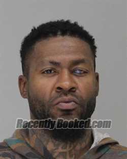 Booking photo from Dallas County, Texas