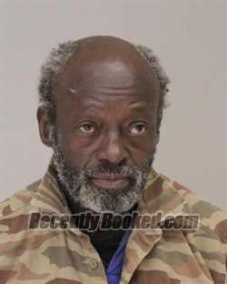 Booking photo from Dallas County, Texas