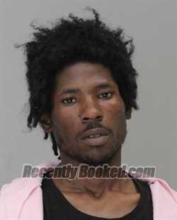 Booking photo from Dallas County, Texas