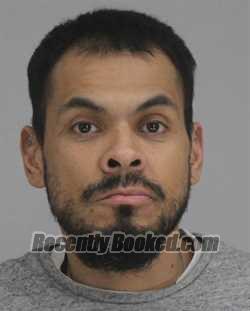 Booking photo from Dallas County, Texas