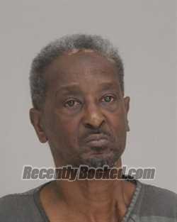 Booking photo from Dallas County, Texas
