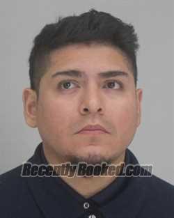 Booking photo from Dallas County, Texas