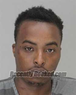 Booking photo from Dallas County, Texas