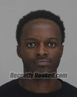 Booking photo from Dallas County, Texas