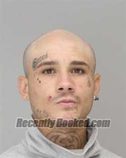 Booking photo from Dallas County, Texas