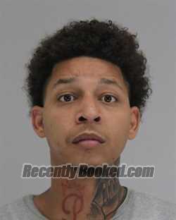 Booking photo from Dallas County, Texas