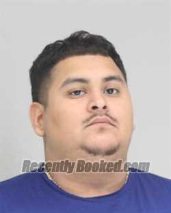 Booking photo from Dallas County, Texas